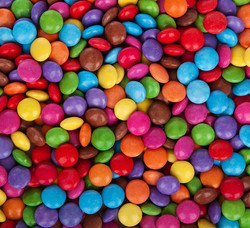 viele bunte Smarties