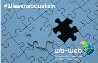 Hier ist das Symbolbild für die wb-web-Wissensbausteine mit seinen Puzzleteilen zu sehen.