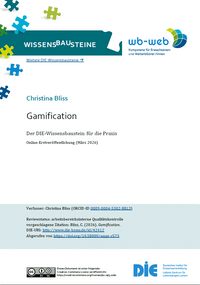 Cover des Wissensbausteins Gamification