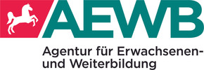 Das Bild zeigt das Logo der Agentur für Erwachsenen- und Weiterbildung