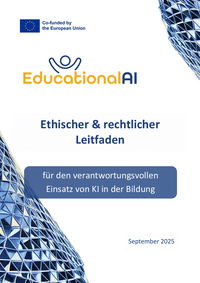 Cover des Leitfadens EducationalAI Ethischer und rechtlicher Leitfaden