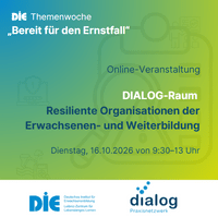 Das Bild verweist auf den DIALOG-RAUM am 16.10.2026