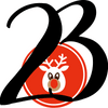 Adventskalender 2018 23 Ziffer 23 mit rotnasigem Rentierkopf