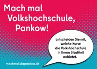 Logo des Projekts "Mach mal Volkshochschule, Pankow!"
