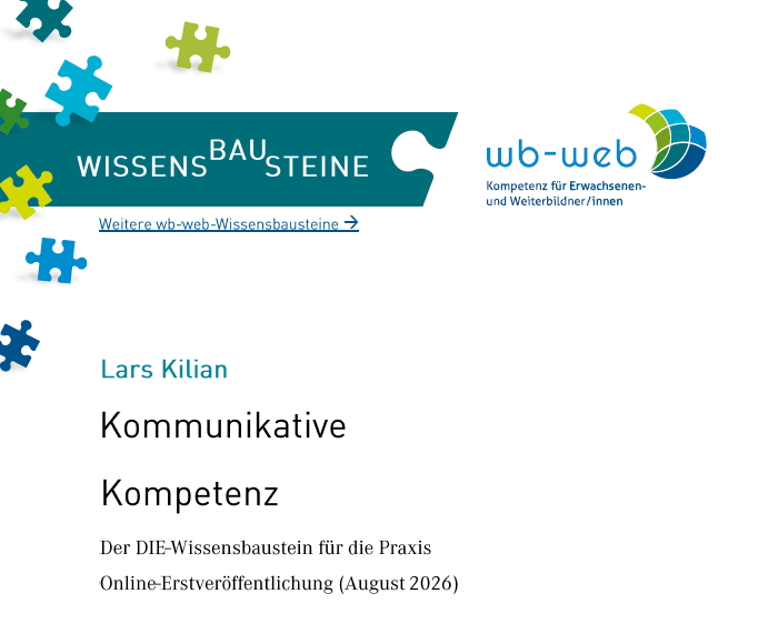 Screenshot des Deckblatts des Wissensbausteins
