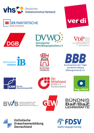 Logo der Verbände, die das Positionspapier unterzeichnet haben