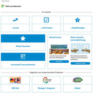 Screenshot des EULE Dashboards