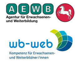 Logos von AEWB und wb-web