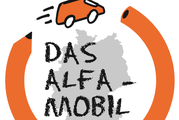 Das Bild zeigt das Logo des ALFA-Mobils