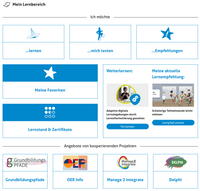 Screenshot des EULE Dashboards