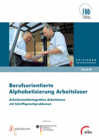 Cover "Berufsorienterte Alphabetisierung Arbeitsloser"