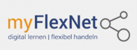 Logo MyFlexNet - Netzwerk für digitales Lernen im Handel