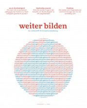 Das Bild zeigt das Cover der Zeitschrift weiterbilden zum Thema Nachhaltigkeit.