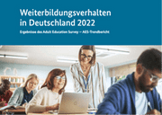 AES-Trendbericht zum Weiterbildungsverhalten in Deutschland 2022 
