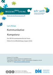 Neuer Wissensbaustein: Kommunikative Kompetenz