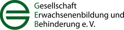Logo Gesellschaft Erwachsenenbildung und Behinderung e.V.