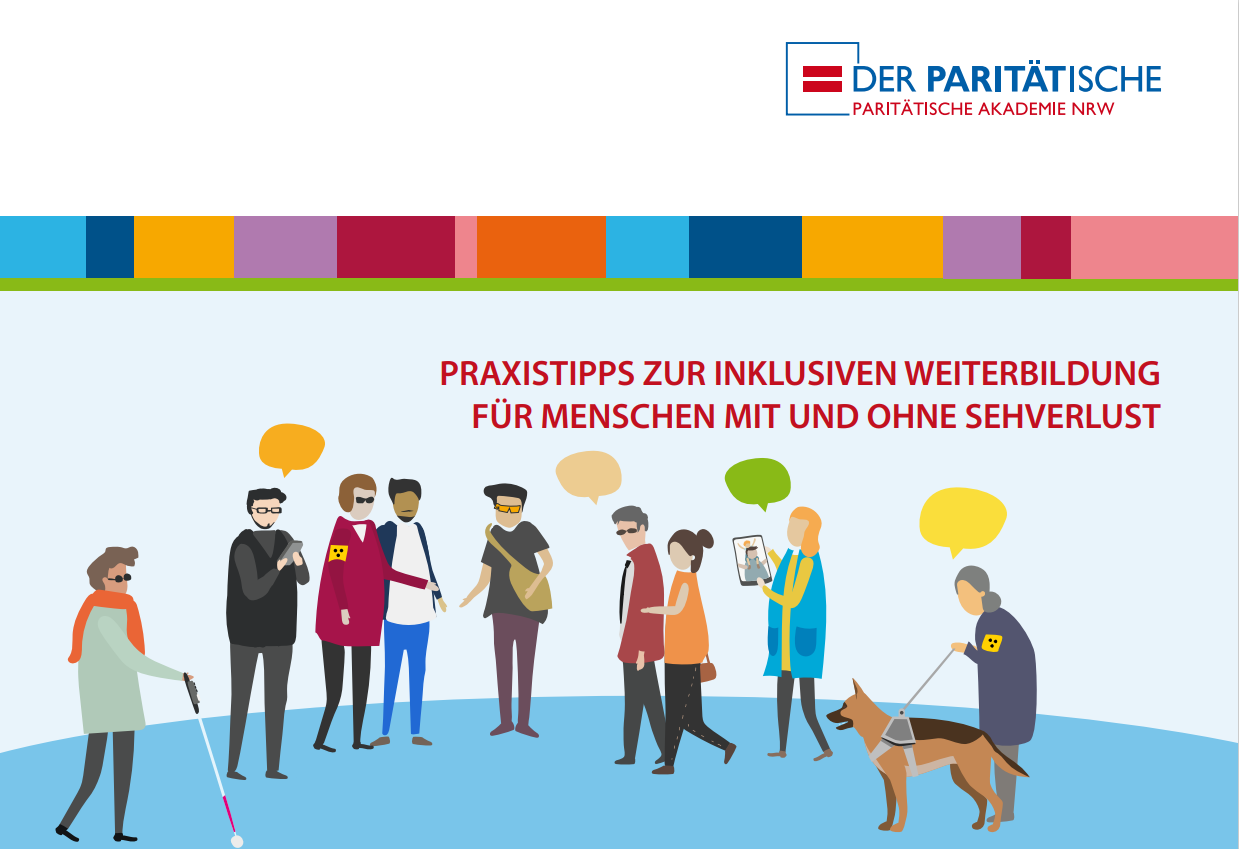 Das Foto zeigt den Screenshot des Deckblatts der Handreichung