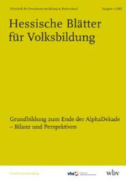 Bilanz und Perspektiven der Grundbildung zum Ende der AlphaDekade