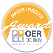 Badge OER-Award 2017 für wb-web