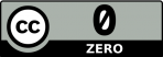 Symbol CC Zero Lizenz