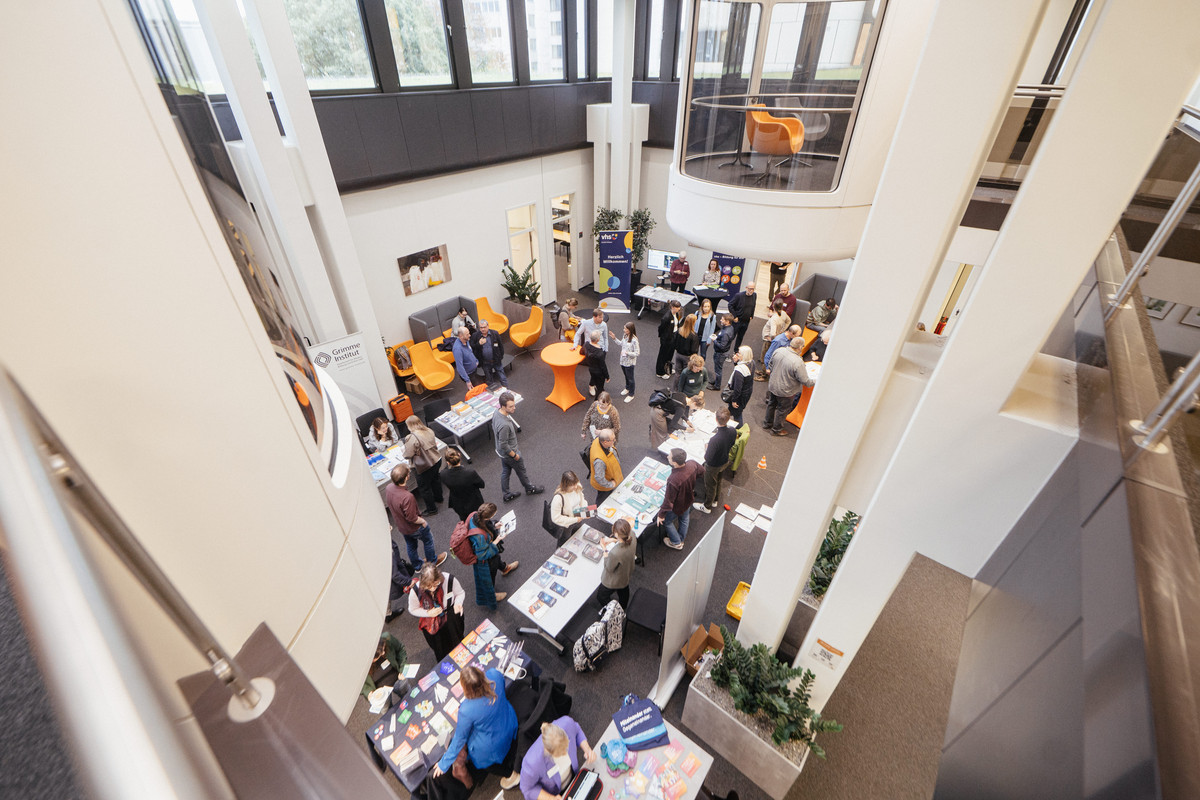 Innenraumaufnahme der vhs Dortmund.