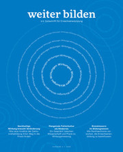 Neue Ausgabe weiter bilden: Wie wirkt Weiterbildung? 