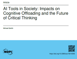 Screenshot des Deckblatts der Studie