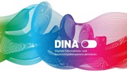Das Logo des Projekts DINA: Digitale In formations- und Nachrichtenkompetenz aktivieren