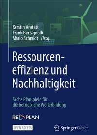 Buchcover Ressourcenffizient und Nachhaltigkeit